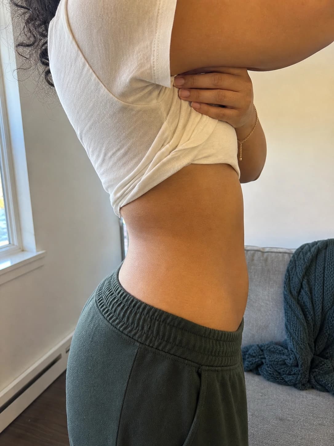 The same ribcage, before any ink